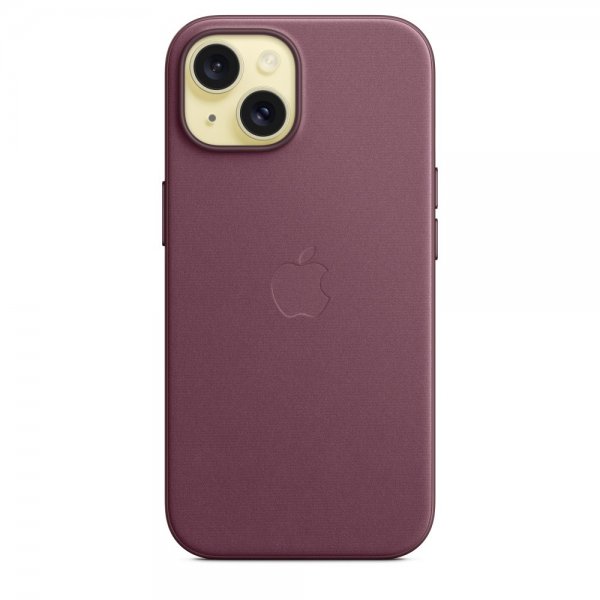 Apple Original iPhone 15 Cover FineWoven MagSafe Mullbær