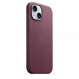 Apple Original iPhone 15 Cover FineWoven MagSafe Mullbær
