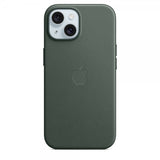 Apple Original iPhone 15 Cover FineWoven MagSafe Vintergrøn
