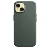 Apple Original iPhone 15 Cover FineWoven MagSafe Vintergrøn