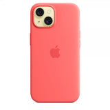 Apple Original iPhone 15 Cover Silikone MagSafe Guava