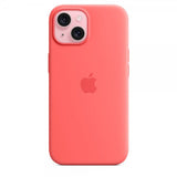 Apple Original iPhone 15 Cover Silikone MagSafe Guava
