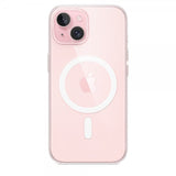 Apple Original iPhone 15 Cover Transparent MagSafe Klar