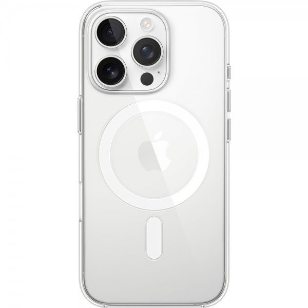 Apple Original iPhone 16 Pro Max Cover Clear Case MagSafe Transparent