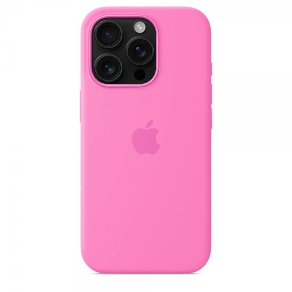 Apple Original iPhone 16 Pro Max Cover Silikonecover MagSafe Peony