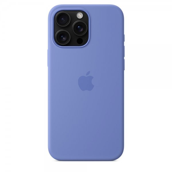 Apple Original iPhone 16 Pro Max Cover Silikone Etui MagSafe Periwinkle