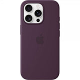 Apple Original iPhone 16 Pro Cover Silikonecover MagSafe Plum