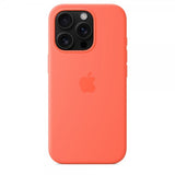 Apple Original iPhone 16 Pro Cover Silikone Cover MagSafe Tangerine