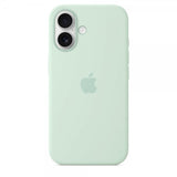 Apple Original iPhone 16 Cover Silikoneetui MagSafe Aquamarine