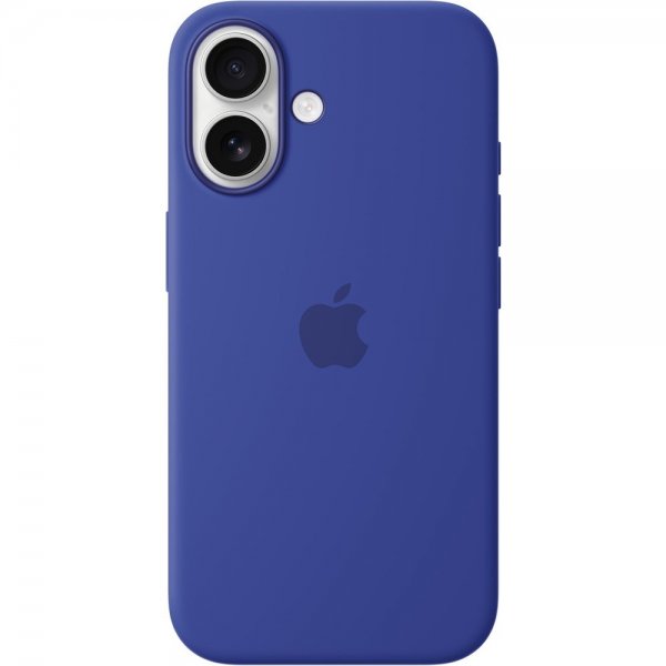 Apple Original iPhone 16 Cover Silikoneetui MagSafe Ultramarine