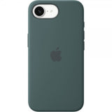 Apple Original iPhone 16e Cover Silikone Etui Lake Green