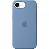 Apple Original iPhone 16e Cover Silicone Case Winter Blue
