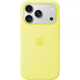 Apple Original iPhone 17 Pro Max Cover Silicone Case MagSafe Neon Yellow