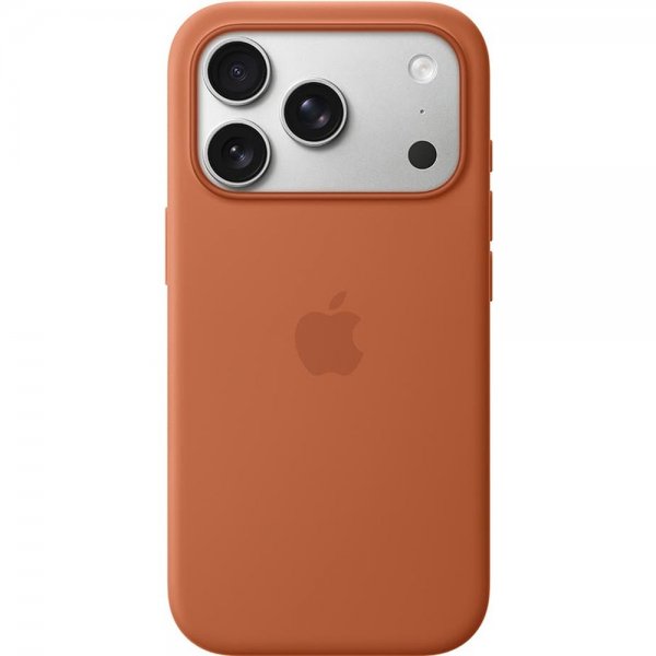 Apple Original iPhone 17 Pro Max Cover Silicone Case MagSafe Terra Cotta
