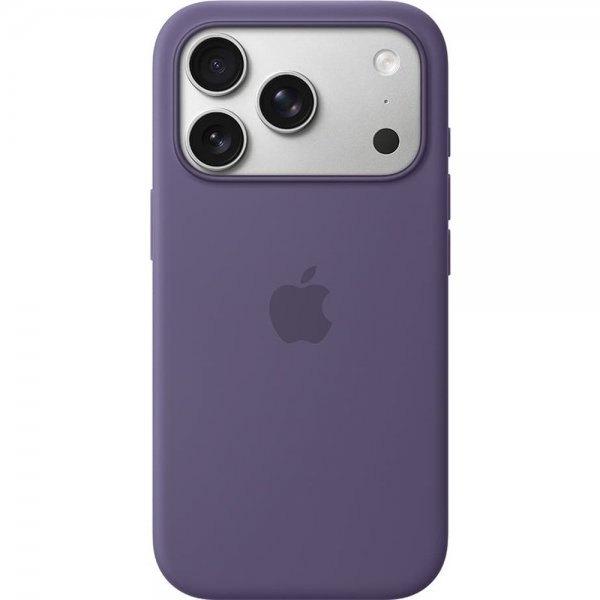 Apple Original iPhone 17 Pro Skal Silicone Case MagSafe Purple Fog