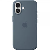 Apple Original iPhone 17 Cover Silikoneetui MagSafe Anchor Blue