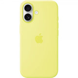 Apple Original iPhone 17 Cover Silicone Case MagSafe Neon Yellow
