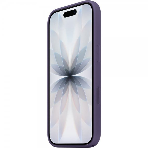 Apple Original iPhone 17 Cover Silikoneetui MagSafe Purple Fog