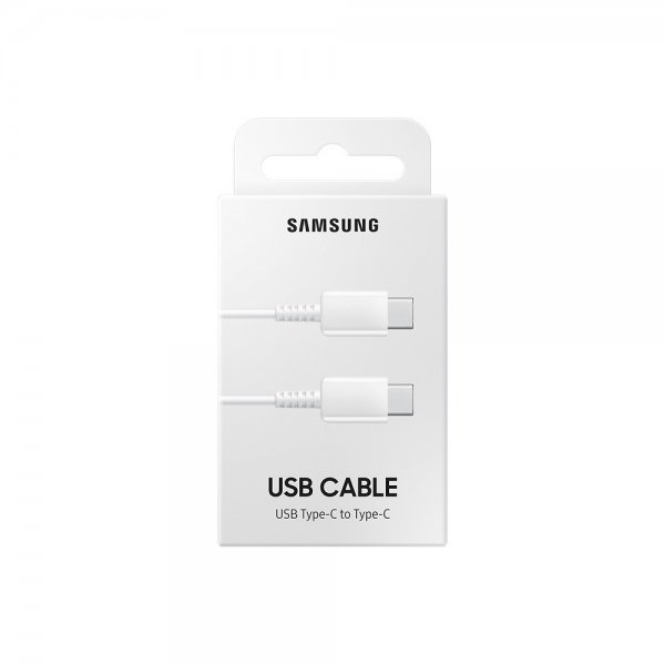 Samsung Original Kabel USB Kabel USB Type-C til Type-C 1m Hvid