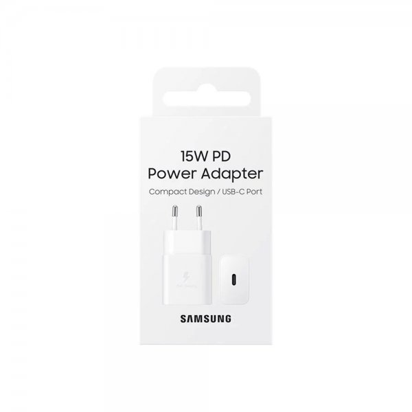 Samsung Original Oplader 15W PD Power Adapter Hvid