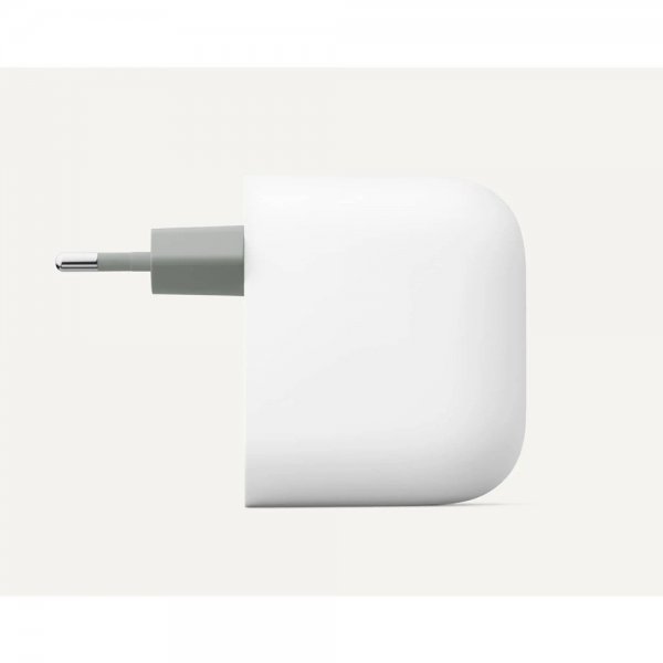 Google Original Oplader Pixel Flex 67W USB-C Dobbelte Porte Snow