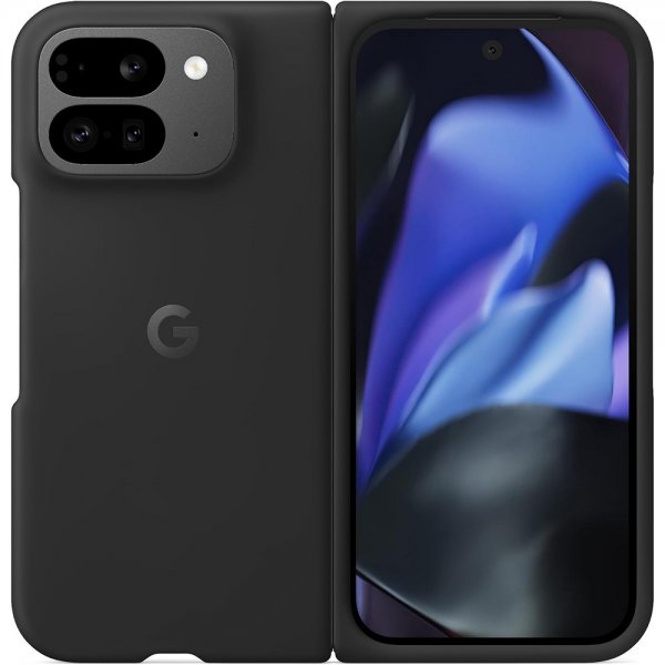 Google Original Pixel 9 Pro Fold Cover Silikone Obsidian