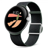 Google Original Pixel Watch/Pixel Watch 2/Pixel Watch 3 41mm Rem Vævet rem Ivy