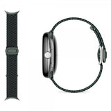 Google Original Pixel Watch/Pixel Watch 2/Pixel Watch 3 41mm Rem Vævet rem Ivy
