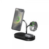 Samsung Original Trådløs Oplader 3i1 Trådløs Oplader Qi2 Magnetisk Sort