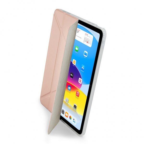 Pipetto iPad 10.9 (gen 10)/iPad 11 (A16) Cover Origami No1 Original Case Metallic Rose