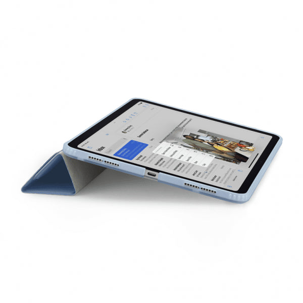 Pipetto iPad Air 11 (M2/M3/M4) Cover Origami No1 Original Case Lyseblå