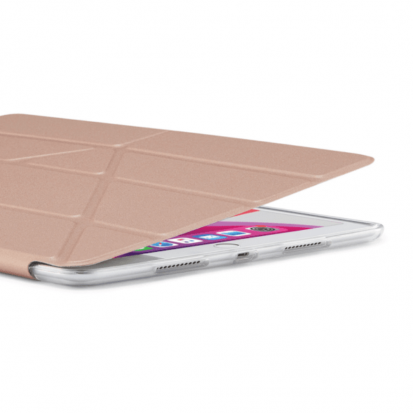 Pipetto iPad 10.2 (gen 7/8/9) Cover Metallic Origami Rosaguld