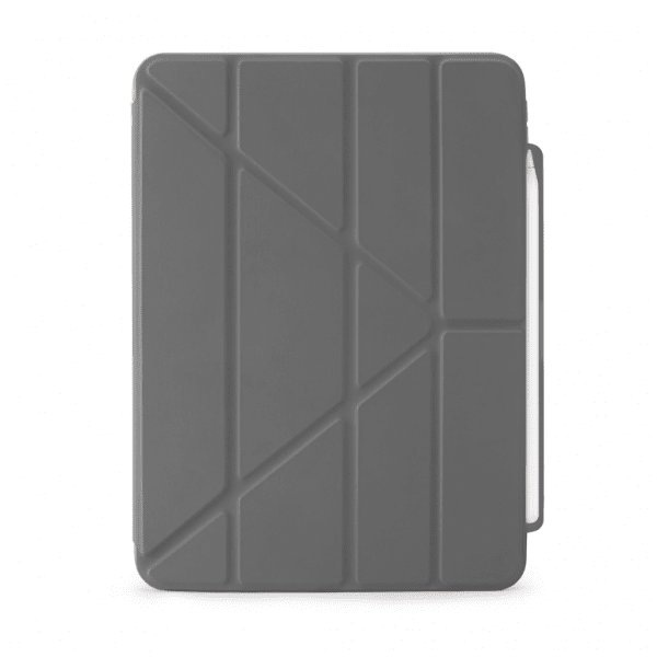 Pipetto iPad Air 11 (M2/M3/M4) Cover Origami No3 Pencil Case Grå