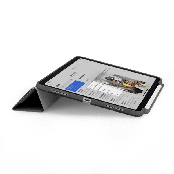 Pipetto iPad Air 11 (M2/M3/M4) Cover Origami No3 Pencil Case Grå