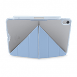 Pipetto iPad Air 11 (M2/M3/M4) Cover Origami No3 Pencil Case Lyseblå