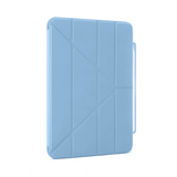Pipetto iPad Air 11 (M2/M3/M4) Cover Origami No3 Pencil Case Lyseblå