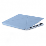 Pipetto iPad Air 11 (M2/M3/M4) Cover Origami No3 Pencil Case Lyseblå