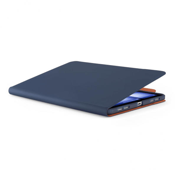 Pipetto iPad Air 11 (M2/M3/M4) Cover Origami No5 Rotating Folio Case Mørkeblå