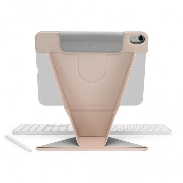 Pipetto iPad Air 11 (M2/M3/M4)/iPad Air 10.9 (gen 4/5) Etui Origami No6 Stand Rosa