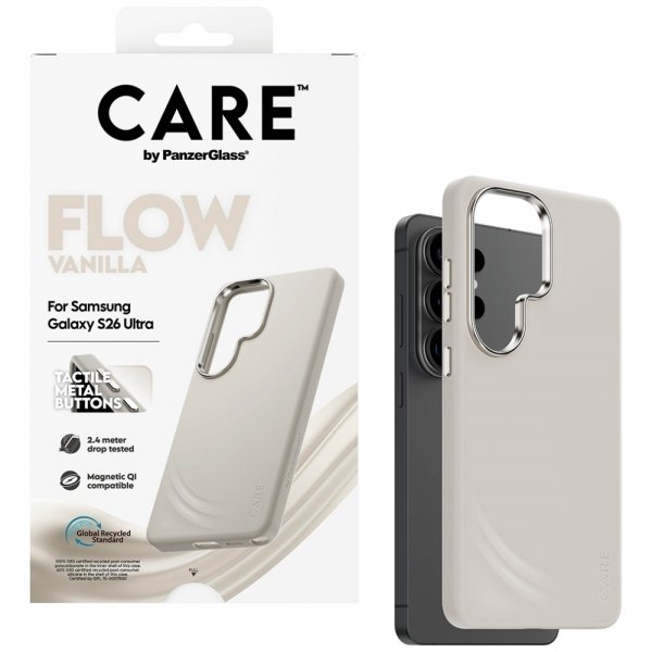CARE by PanzerGlass Samsung Galaxy S26 Cover Flow MagSafe Vanilla