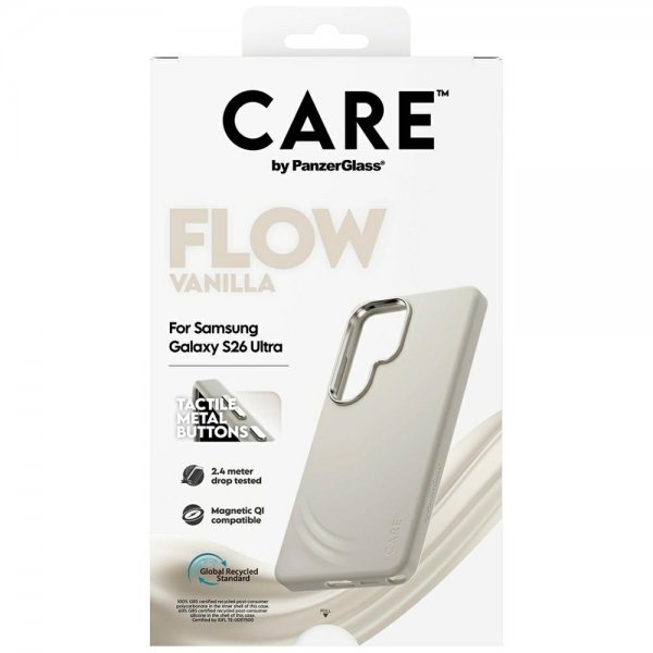 CARE by PanzerGlass Samsung Galaxy S26 Cover Flow MagSafe Vanilla
