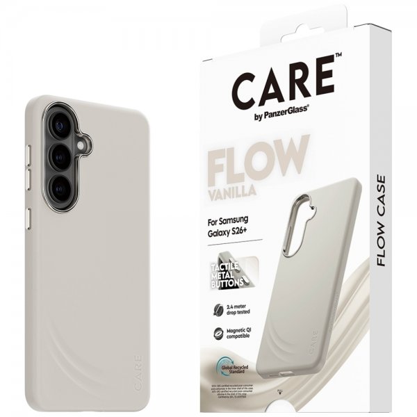 CARE by PanzerGlass Samsung Galaxy S26 Plus Cover Flow MagSafe Vanilla