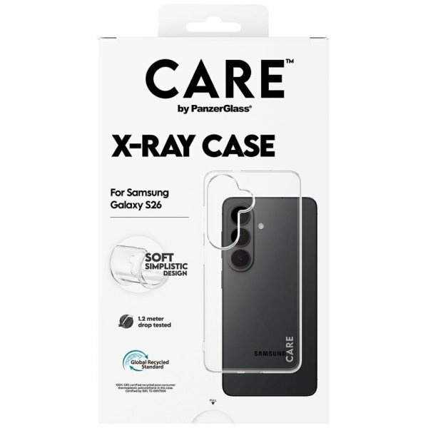 CARE by PanzerGlass Samsung Galaxy S26 Cover X-Ray Transparent