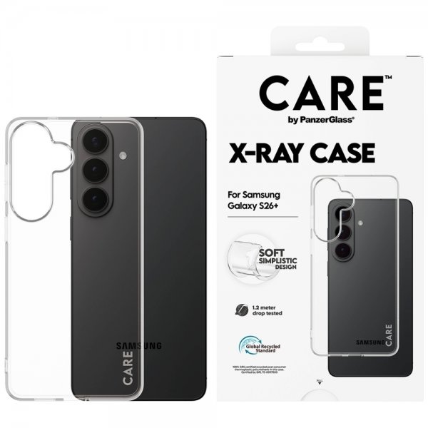 CARE by PanzerGlass Samsung Galaxy S26 Plus Cover X-Ray Transparent