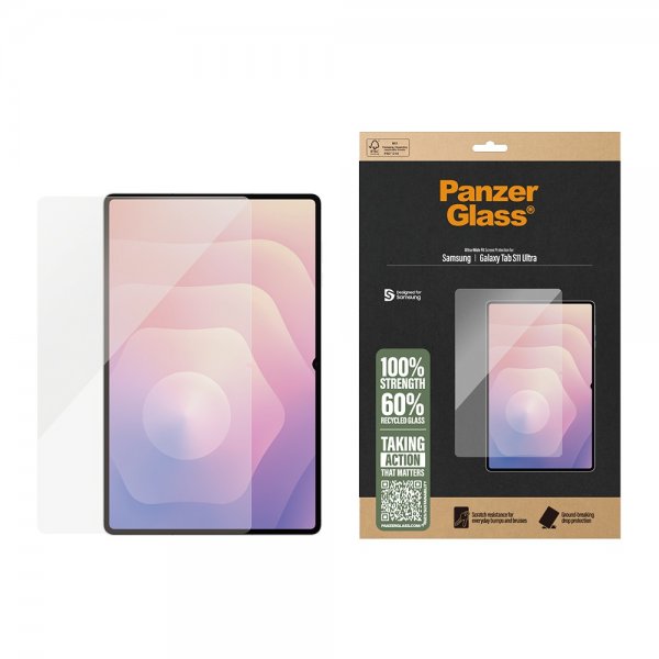 PanzerGlass Samsung Galaxy Tab S11 Ultra Skærmbeskyttelse Ultra-Wide Fit