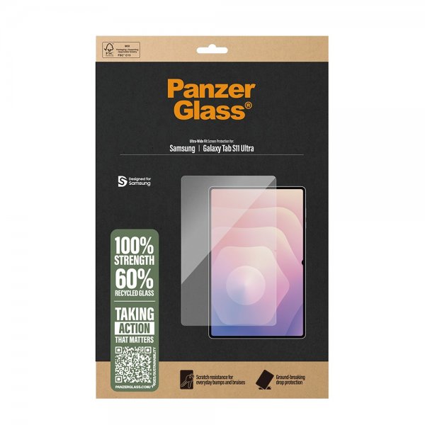 PanzerGlass Samsung Galaxy Tab S11 Ultra Skærmbeskyttelse Ultra-Wide Fit