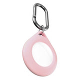 KeyBudz AirTag Holder Secure Dock 2-pak Pink