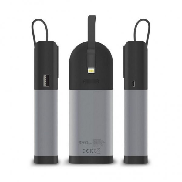 ALOGIC 6700mAh 3 i 1 Power Bank til Apple Watch & iPhone