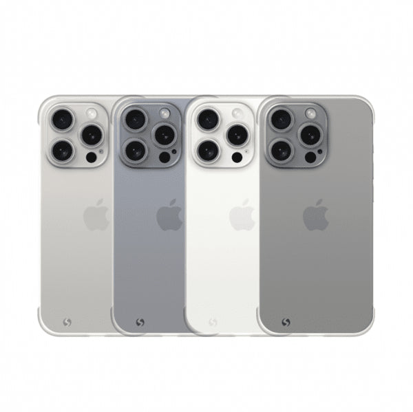 Just Mobile iPhone 15 Pro Cover TENC Slim Fit Frost