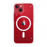 Just Mobile iPhone 14 Cover TENC BlingBling MagSafe Transparent